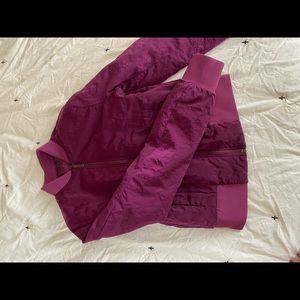 Lululemon non stop bomber jacket